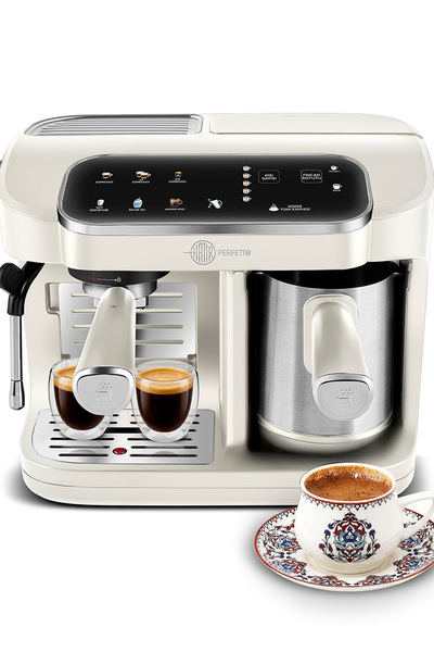 Karaca Hatir Perfetto Digital and Touch Screen Steel Coffee Pot Espresso and ...