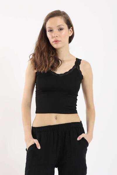 CARINA Lace Trim Cami Top