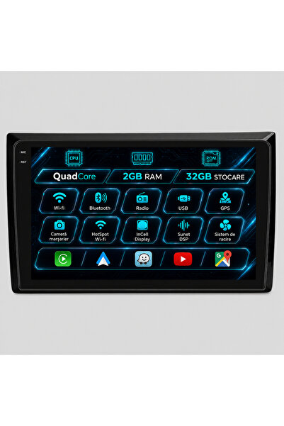 NavStore Navigatie Dedicata Volkswagen Beetle (2012-2018), 9Inch, 2Gb Ram, 32...