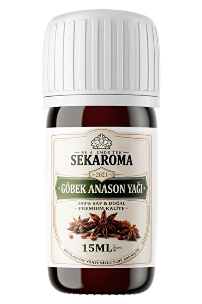 Sek Aroma Göbek Anason Yağı 15 ML (5 Litreye Uyumlu)