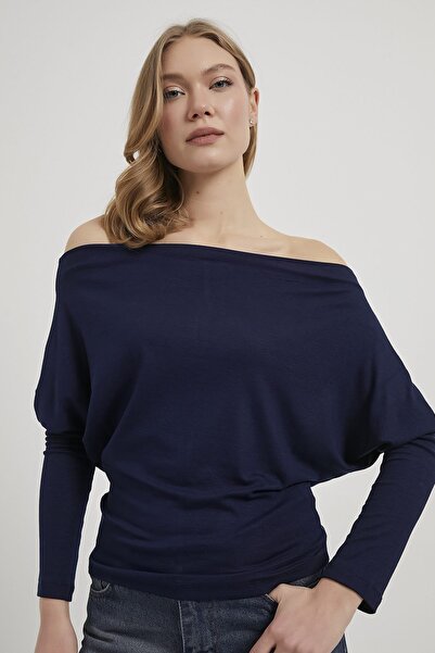 Arma Life ARMALIFE 6892 BLUZĂ SOFT DE DAMĂ CU UMPĂȚI DESCENDEȚI