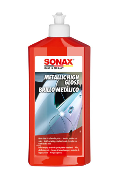 Sonax Curățitor de vopsea metalică cu luciu intens, ceară 500 ml