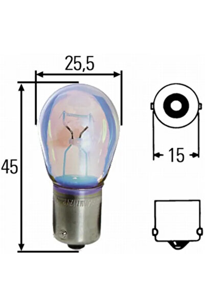 Hella Λάμπα Silverstar P21W 21W 24V 8GA 002 073-241
