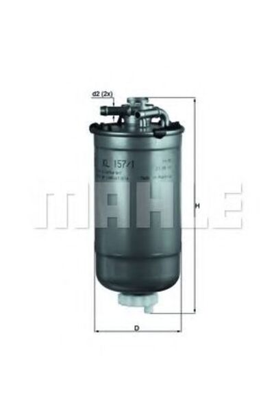 Mahle Original Filtru de combustibil KL 157/1D