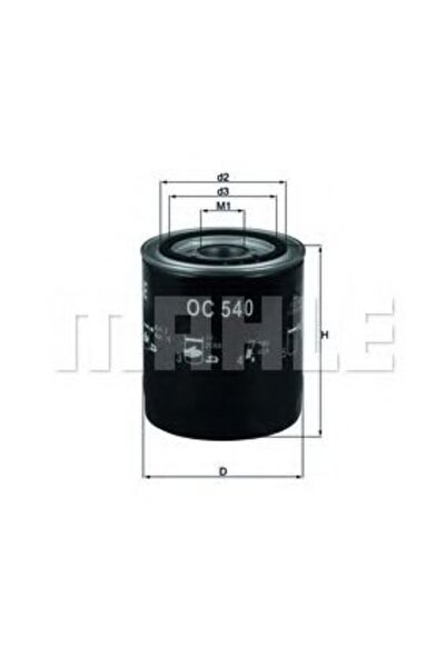 Mahle Original Filtru de ulei OC 540