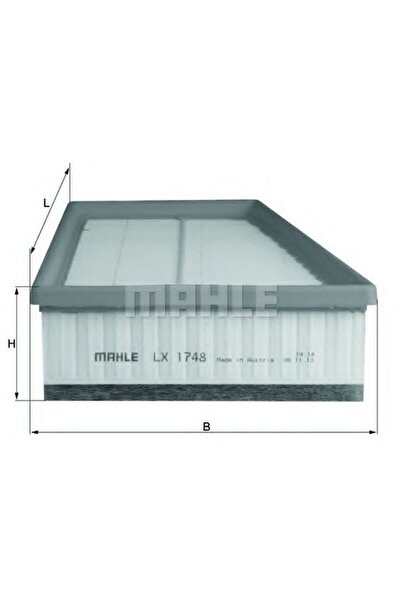 Mahle Original Filtru de aer LX 1748