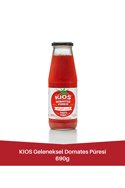 kios Geleneksel Domates Püresi 690 gr Cam Şişe