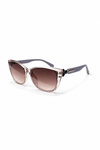 Toz Vintage Lurello Bej Retro Kare Kemik Çerçeve Unisex UV400 Vintage Retro G...