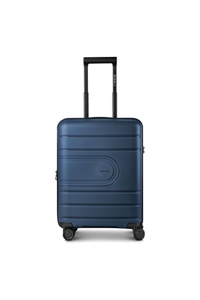 REDOLZ Essentials 11 4 Rollen Kabinentrolley 55 cm mit Dehnfalte