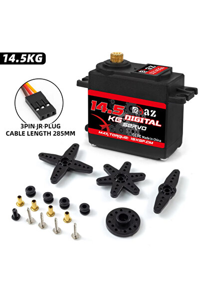 Choice 14.5kg 180 Angle RCXAZ Digital Servo Rotation 180° Metal Gear Servo 3....