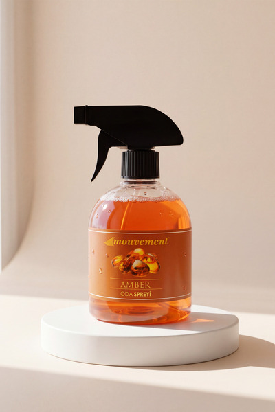 MOUVEMENT 500 ml Amberin Egzotik Kokulu Oda Spreyi ile Sıcak Bir Dokunuş