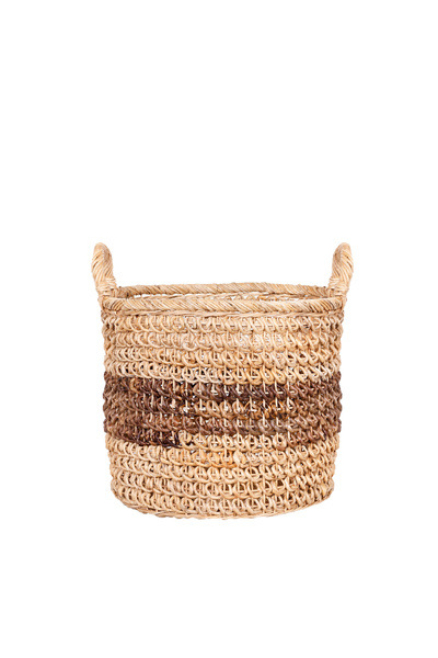 Yargıcı Rattan Silindir Sepet(48x52 Cm)