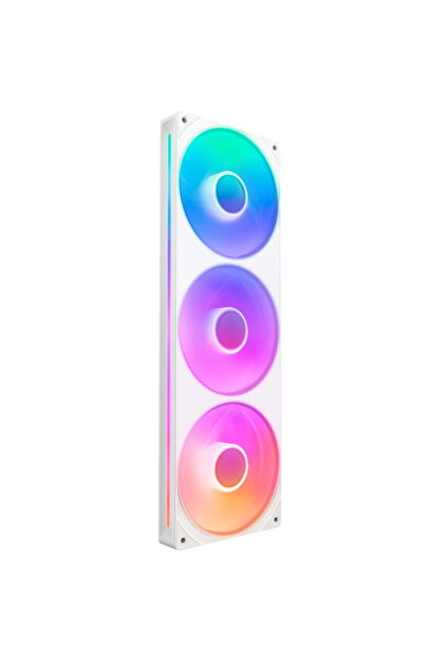 Nzxt F360 RGB CORE 3 x 120mm Alb