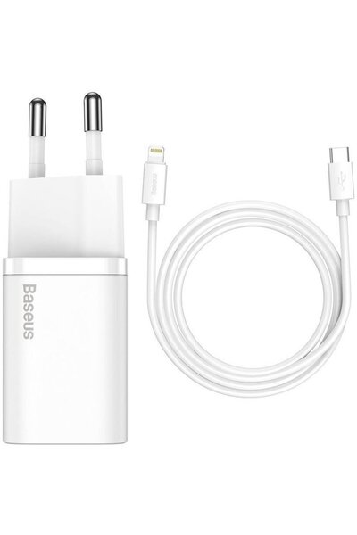 Baseus Super Si, Încărcare rapidă 20W, 1 x USB Type-C 5V/3A max, include cabl...