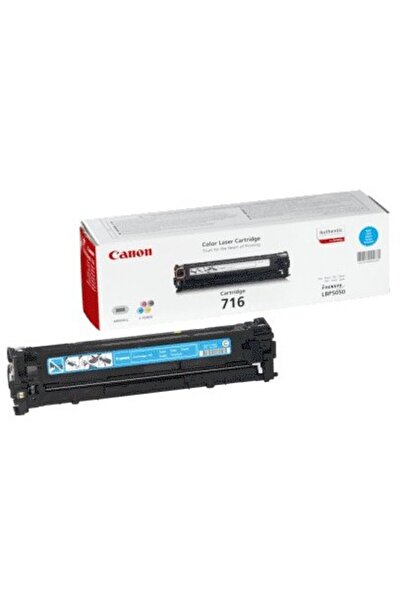Canon Тонер лазерен 716 - Циан, 1500 страници