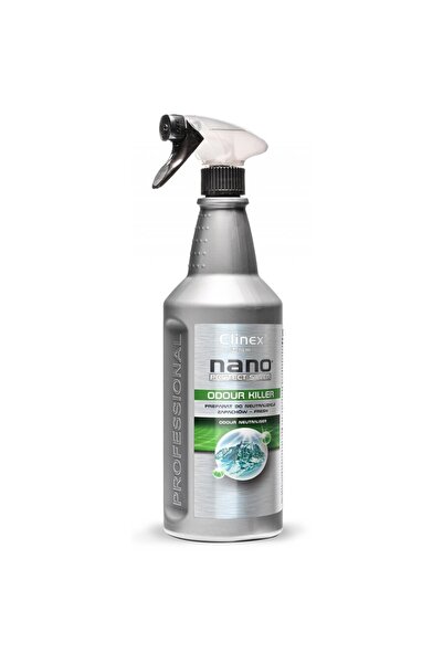 Clinex Odorizant lichid, cu pulverizator, 1 litru, Nano Protect Silver - Fresh
