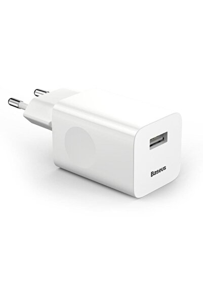 Baseus Încărcător rapid CCALL-BX02 USB 3.0 - Alb