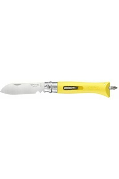 Opinel briceag de buzunar nr. 09 incl. Bitset galben