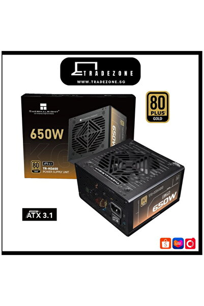 ThermalRight TR-KG650 cu manșon 80+ Gold 650W Negru
