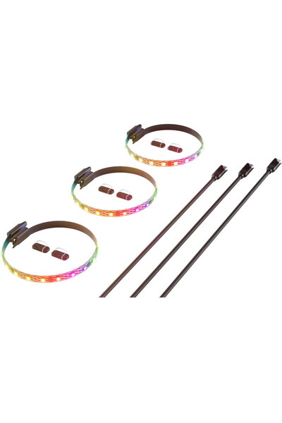 HYTE LS10 qRGB Ταινία LED, Σετ 3 τεμαχίων, Ταινίες LED