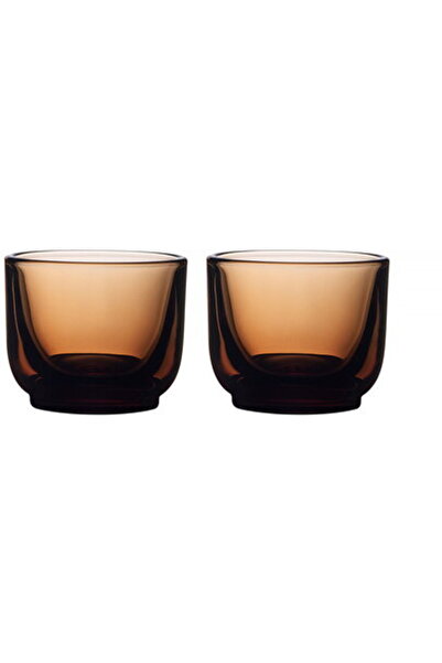 Fellow Set de două pahare Pirch Espresso 100 ml - Chihlimbar