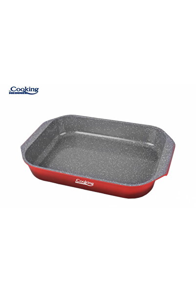 Heinner TAVA INALTA ALUMINIU 39.5x26CM, RED LINE