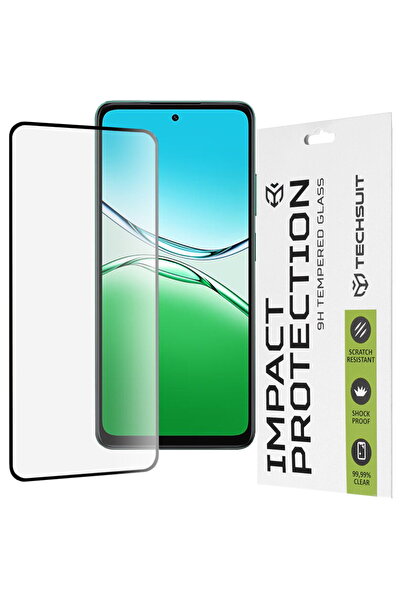 Techsuit Folie pentru Oppo A5 4G - 111D Full Cover / Sticlă cu adeziv integra...