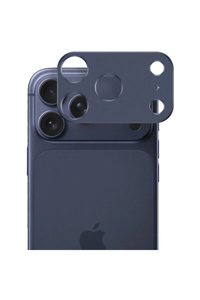 Techsuit Folie Camera pentru iPhone 17 Pro Max - Full Camera Glass - Deep Blue
