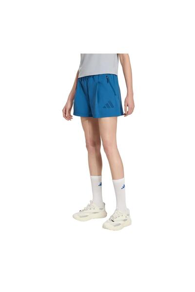 adidas Kf0579-K W Z.N.E. Wv Sh Women's Shorts and Capri Blue