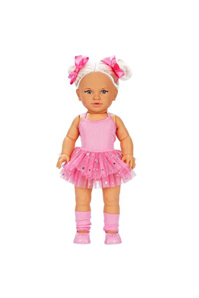 Sunman Tina Ballerina Bebek 45 cm - Koyu Pembe