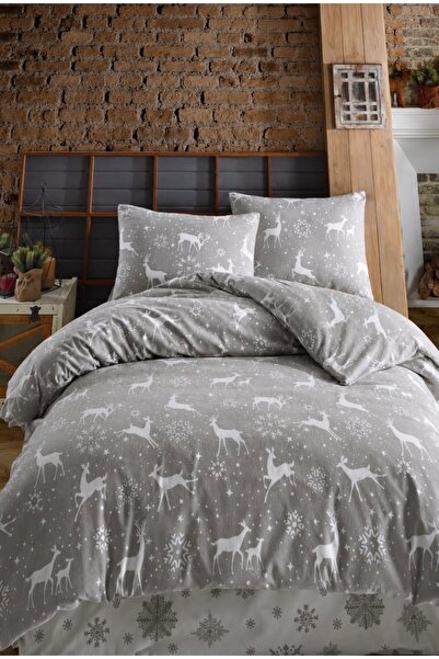 NazeninHome Комплект зимни спални принадлежности Pazen Flannel, двойно легло,...