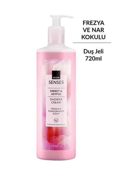 AVON Senses Sweat & Joyful Duş Jeli 720 ml