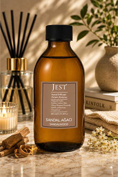 Jest 300 ML SANDAL AĞACI ÇUBUKLU ODA KOKUSU YEDEK KİT