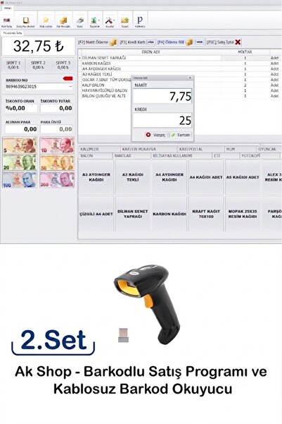 PazarTimi Barkod Satış Sistemi & Market Programı & Satış Programı & Kablosuz ...