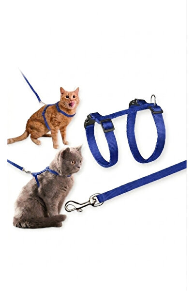 hebmeyy Kedi göğüs tasması, kedi gezdirme tasması, cat harness and leash, ked...