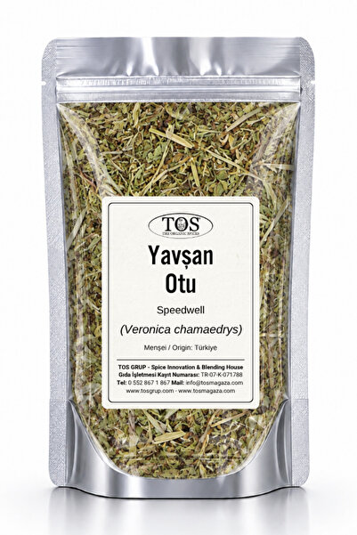 TOS The Organic Spices Yavşan Otu 250 gr (1. Kalite) Veronica chamaedrys / Sp...