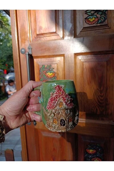 BBL Bonita Bon Luxe Handmade 3D Embossed Ceramic Mug |   Fantastic Fairy Tale...