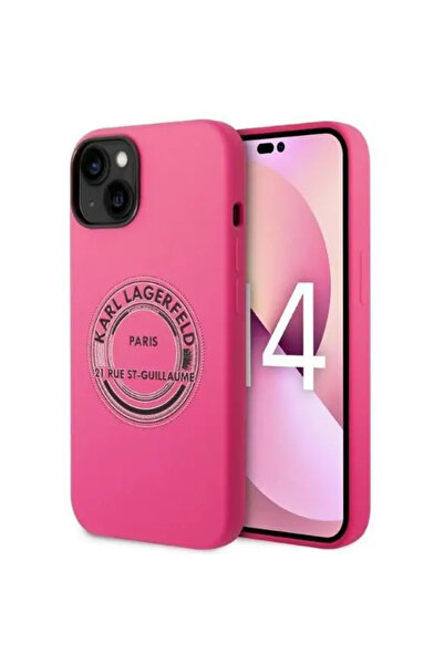 Karl Lagerfeld KLHCP14MSRSGRCF iPhone 14 Plus 6.7 " Carcasă rigidă roz /...