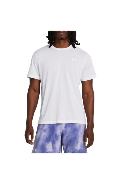 Under Armour Tricou de alergare bărbați Launch FW 2025 - Alb - XL