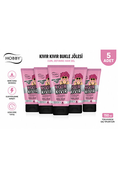 Hobby Jöle Kıvırcık Tüp 150ml * 5 adet