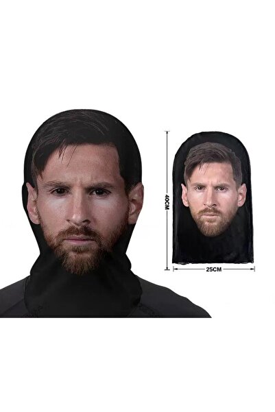 Plankton Tasarım Lionel Messi 3 Boyutlu Nefes Alabilen Ünlü Maskesi