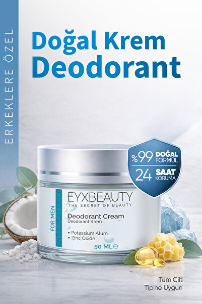 EYXBEAUTY Erkek Deodorant Krem 50 ml