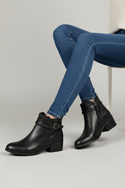 Walkenzo 5042 Γυναικείες μπότες με φερμουάρ και τακούνι 5 εκ. Thermo Sole