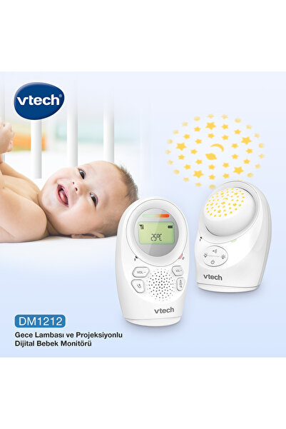 V-tech Gece Lambası ve Projeksiyonlu Sesli Bebek Monitörü - DM1212