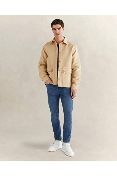 Gant Erkek Mavi Extra Slim Fit Jean