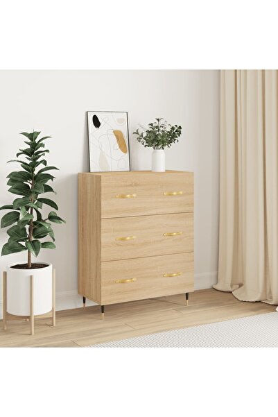 Concept Servantă, stejar sonoma, 69,5x34x90 cm, lemn compozit