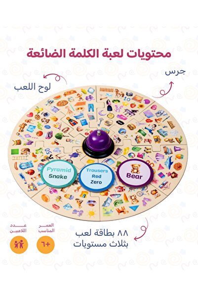 Hakina حكيم وفهيمة-مجموعة الطفل البليغ-مجموعة مكونة من 3 العاب متنوعة-تنمي المهارات اللغوية مهارات القراءة\اللغة الانجليزية وتنمي المعرفة بالثقافة السعودية-مناسبة من عمر 8سنوات وما فوق-هدية ممتعة ومميزة