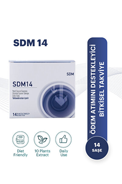 SDM GIDA Sdm 14 - Ödem Atımını Destekleyen Gıda Takviyesi