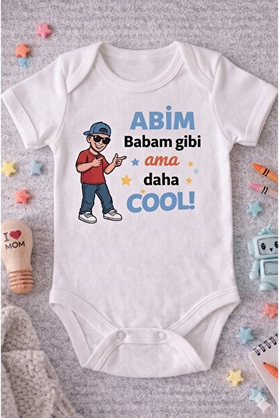 EYDUBABY ملابس داخلية مطبوعة عليها 'مثل أبي وأبيبي' هدية للمواليد الجدد للأم ...