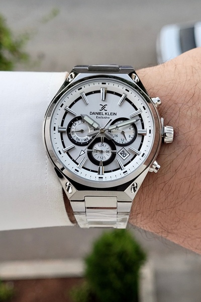 Daniel Klein Metalik Renk 43 Mm 2 Yıl Garantili Erkek Kol Saati